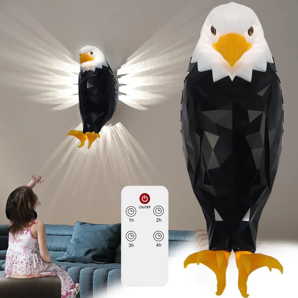 EagleGlow™ 3D LED Wall Light