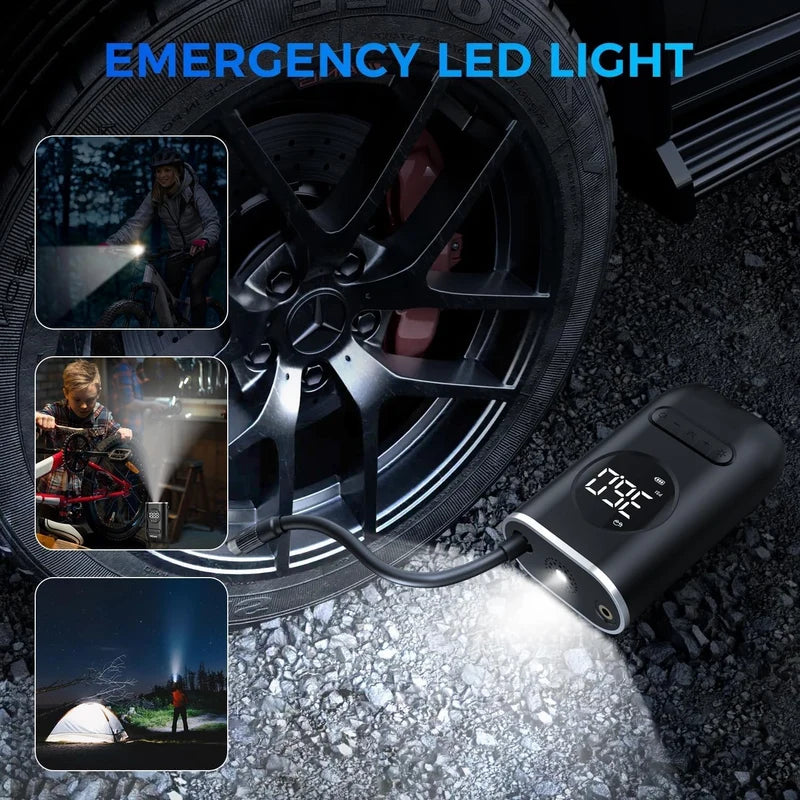 AirPro™ – Portable Digital Tire Inflator Air Pump