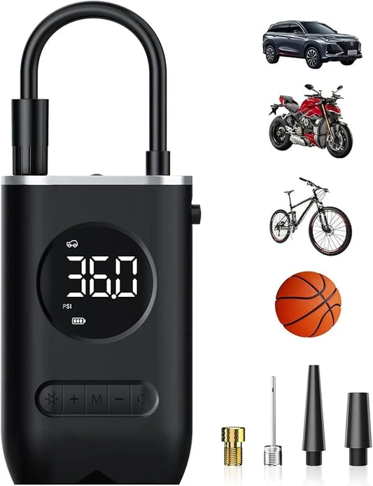 AirPro™ – Portable Digital Tire Inflator Air Pump