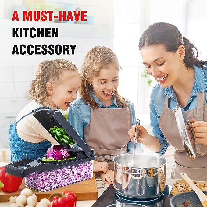 SlicePro™ 8-in-1 Vegetable Cutter, Chopper & Slicer